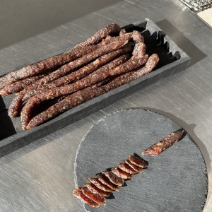 Kiełbasa suszona myśliwska 50 g. (krojona)