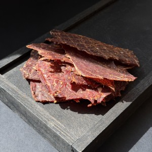 Jerky wołowina adżyka pikantna 50 g PRODUKT LIMITOWANY