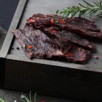 Jerky wołowina bazylia z czosnkiem
